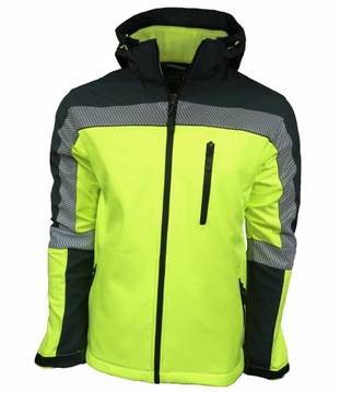 KURTKA softshell odblaskowa LEBER&HOLLMAN