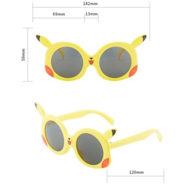 Солнцезащитные очки PIKACHU, защита от ультрафиолета, высота PL