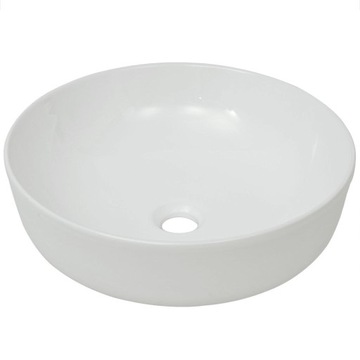 Umywalka Ceramiczna Stawiana Nablatowa biała 41,5x13,5 cm