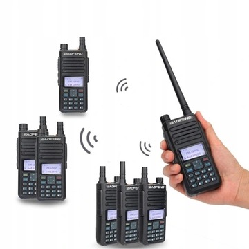 РАДИОТЕЛЕФОН BAOFENG BF-H6 10 Вт ДЛЯ ПРОСЛУШИВАНИЯ 2200 МАЧ