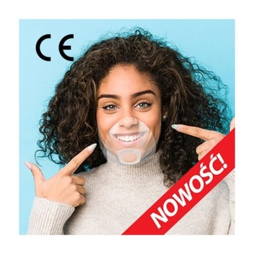 МАСКА MOUTH SHIELD S/M для рта и носа - 2 шт.