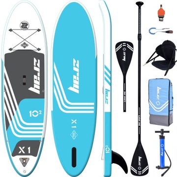 DESKA SUP POMPOWANA KAJAK ZRAY X1 X-RIDER 10'2