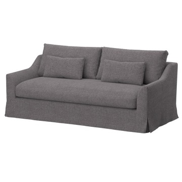 FARLOV Pokrycie sofy 3-os, Naturel Stone