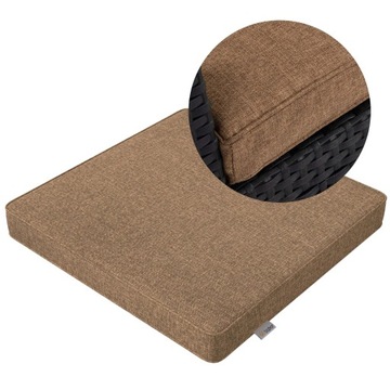 Bazkar Poszewka na poduszkę siedziskową Corfu na Fotel na Sofę S-37 Melange