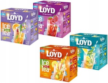 Herbata Na Zimno ICE TEA mix smaków Cold 4 x LOYD