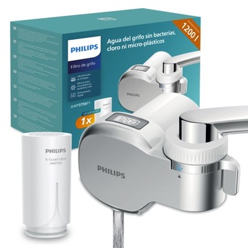 Filtr na kran PHILIPS AWP3756P1 z wkładem ultrafiltracyjnym, filtr nakanowy