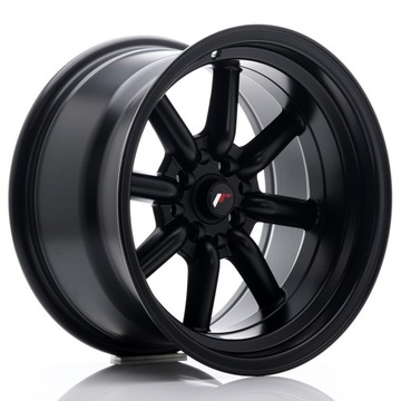 Japan Racing JR19 16x9 ET-15 4x100 4x114,3 Matt Black kpl 4szt + ceramika