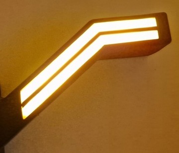 Светодиодный габаритный фонарь NEON с динамическим указателем поворота 12/24В