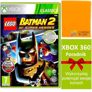 XBOX 360 LEGO BATMAN 2 DC SUPER HEROES Po Polsku