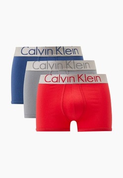 CALVIN KLEIN STEEL COTTON BOKSERKI 3P NB2453A S