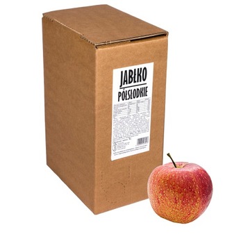 Sok jabłkowy 100% 5L naturalne polskie jabłko NFC z jabłek dla zdrowia 100%