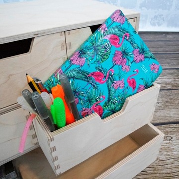 Деревянный комод Creative Deco Mini с 6 ящиками