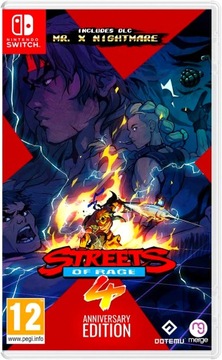 Streets of Rage 4 Edycja Anniversary Switch 4Gracz