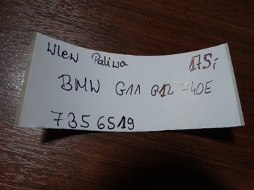 IDEÁLNÍ VLOŽKA PALIVA BMW G11 G12 740E 1