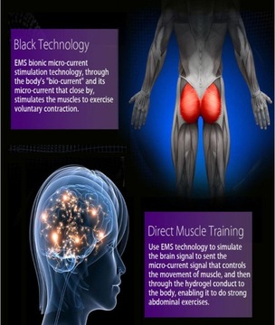 Беспроводной тренажер для мышц живота MS Wireless Hip Trainer