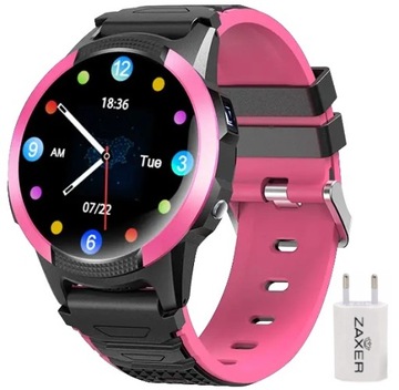 SMARTWATCH ZEGAREK DLA DZIEWCZYNKI SIM 4G SOS CZAT