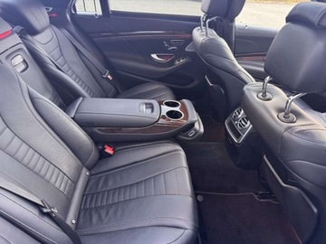 Mercedes Klasa S W221 Limuzyna Facelifting 4.7 V8 (500 BlueEFFICIENCY) 435KM 2013 Mercedes-Benz Klasa S S550 Long 435 KM Burmester Nappa FullLED Panorama Ni, zdjęcie 32
