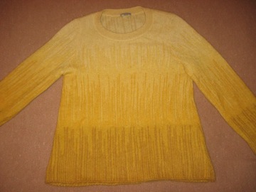 COS cieniowany żółty sweter wełna M L XL jak nowy