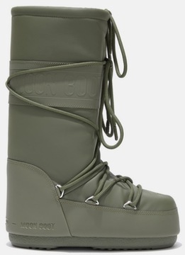 Ciepłe WODOODPORNE Śniegowce Moon Boot Icon Rubber Black rozmiar 35/38