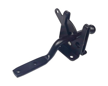 Замок-защелка, замок для ворот, черный