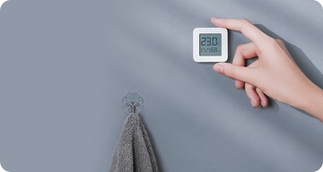 Интеллектуальный датчик температуры и влажности воздуха Xiaomi Mi Temperat