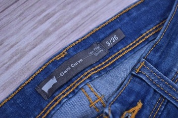 LEVIS Demi Curve Skinny Low Rise Jeansy W26 L30