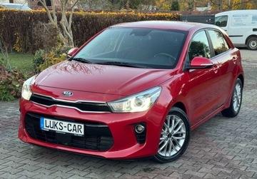 Kia Rio IV Hatchback 5d 1.4 DOHC 100KM 2017 Kia Rio 1.4 100KM Navi Climatronic Kamera Led Bezwypadkowy Dla wymagajacy