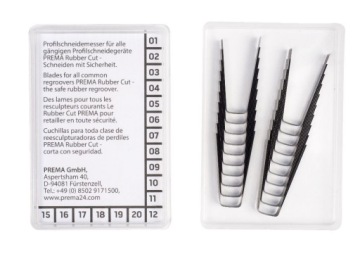 Ножи куттерные W3, 6-8мм Prema Cutter 20 шт.