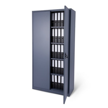 Металлический офисный шкаф для документов, Шкаф для мастерской для гаража, запираемый для папок