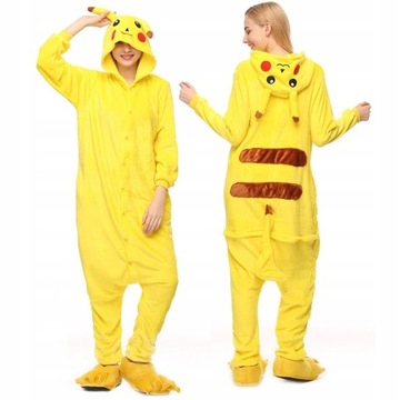 КУРТКА КИГУРУМИ КОМБИНИРОВАННАЯ ПИЖАМА PIKACHU - S