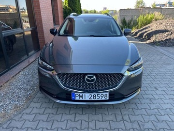 Mazda 6 III Sport Kombi Facelifting 2018 2.0 Skyactiv-G 165KM 2019 Mazda 6 2.0 benzyna 165 KM salon Polska faktura VAT zadbany zamiana, zdjęcie 4
