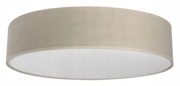 Plafon LIVO Ø 50 lniany 3xE27 + DENKO