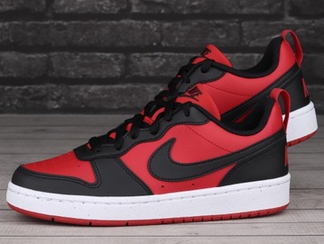 Buty sportowe Nike COURT BOROUGH LOW RECRAFT BLACK RED