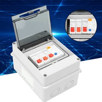 2-сторонний приемный блок для караванов, 40 А, 30 мА, УЗО 2MCB, 6a16A