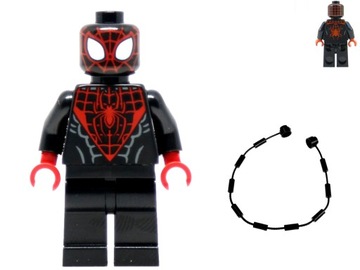 LEGO SH - Spider-Man (Miles Morales) + sieć 76113