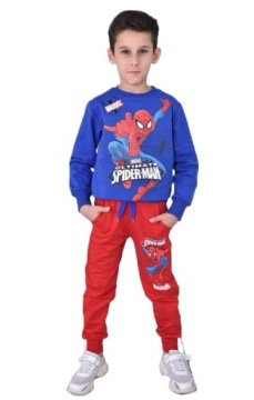 MARVEL dres SPIDERMAN Komplet dresowy DRES 122-128 / 7-8 lat