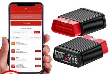 KINGBOLEN eDIAG MINI INTERFEJS DIAGNOSTYCZNY OBD2 SKANER TESTER UNIWERSALNY