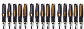 2x KIERUNKOWSKAZ 12 LED DYNAMICZNY DO MOTORU QUADA