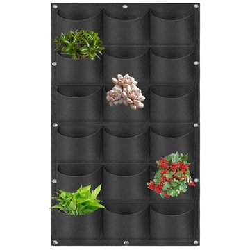 KWIETNIK ZIELNIK OGRÓD WERTYKALNY WISZĄCY PLANTER