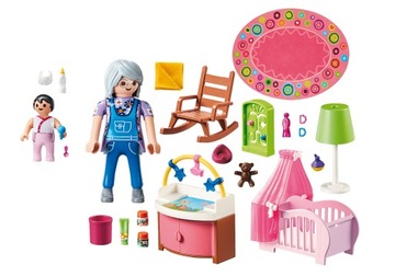 PLAYMOBIL 70210 ДЕТСКАЯ КОМНАТА ДЛЯ КУКОЛЬНОГО ДОМИКА 5167