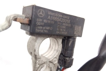 KLIKA AKUMULÁTORU MERCEDES-BENZ E (W212) A1665420018 3.0L DIESEL 170KW 2011