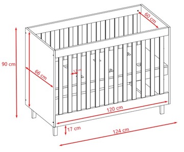 КЛАССИЧЕСКИЙ КОМПЛЕКТ ДЕТСКОЙ МЕБЕЛИ, КРОВАТЬ, КОМОД КУБИ