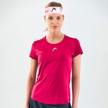 Head koszulka damska tenisowa Tie-Break - mulberry S