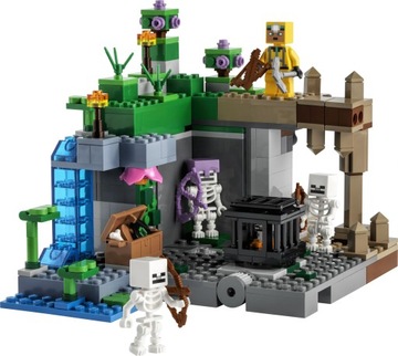 LEGO Minecraft Loch szkieletów 21189 + Torba LEGO
