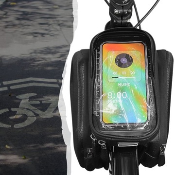 СУМКА ДЛЯ ВЕЛОСИПЕДА SANITLE Водонепроницаемый ЧЕХОЛ ДЛЯ ТЕЛЕФОНА НАСТЕННАЯ СУМКА РАМА РАМА