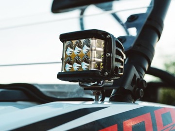 ГАЛОГЕННЫЙ 36W 12 светодиодный прожектор WORK LAMP STROBE