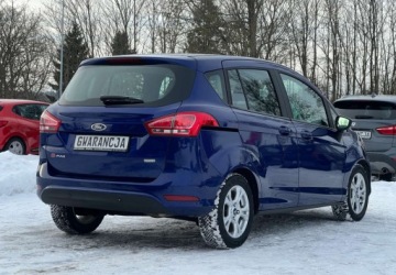 Ford B-MAX 1.0 EcoBoost 100KM 2016 Ford B-MAX Ford B-MAX 1.0 benz. 101KM Klimatyzacja AF 15cali PDC Stan Bdb, zdjęcie 9
