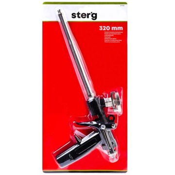 МЕТАЛЛИЧЕСКИЙ ПИСТОЛЕТ ДЛЯ ПЕНЫ STERG В СБОРЕ