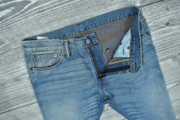 LEVIS 504 Męskie Spodnie Jeansowe Jeansy W32 L34