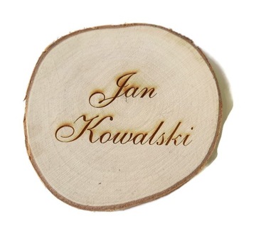 Благодарственная открытка, визитка, деревянный кусочек